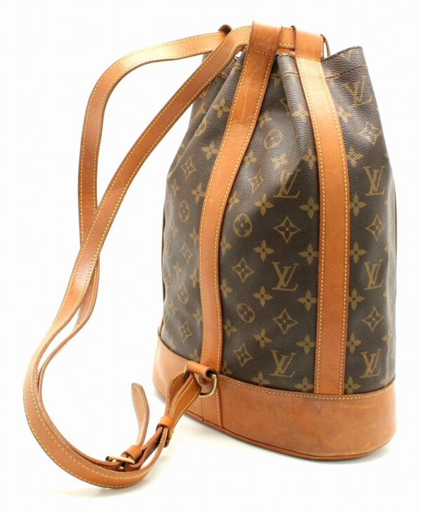 11671191 1 Louis Vuitton Monogram Randonne PM Shoulder Bag Canvas Brown