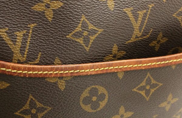 11671193 2 Louis Vuitton Monogram Bowling Vanity Handbag Canvas Brown