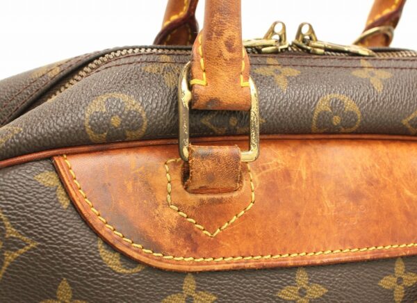 11671193 6 Louis Vuitton Monogram Bowling Vanity Handbag Canvas Brown