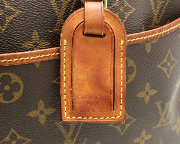 11671193 8 Louis Vuitton Monogram Bowling Vanity Handbag Canvas Brown