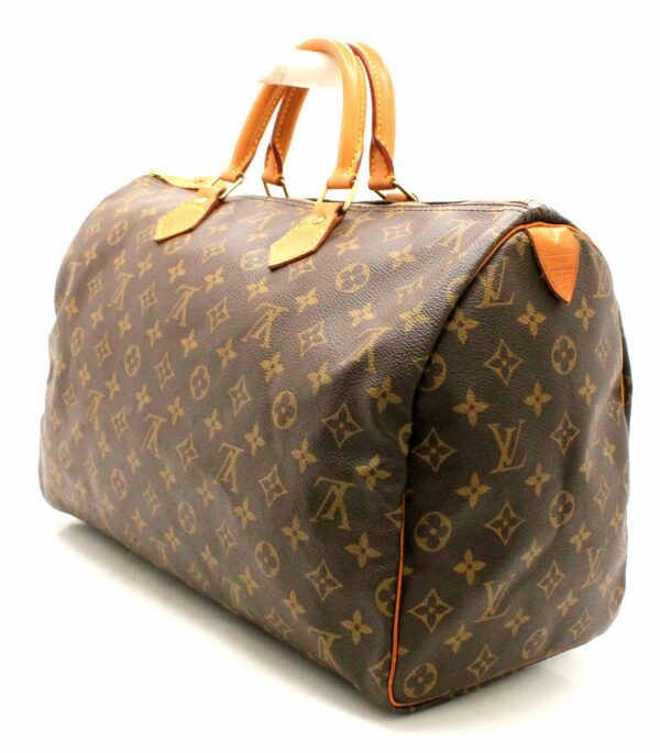 11671194 1 Louis Vuitton Monogram Speedy 40 Bag Canvas Brown