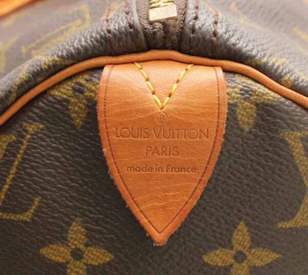 11671194 8 Louis Vuitton Monogram Speedy 40 Bag Canvas Brown