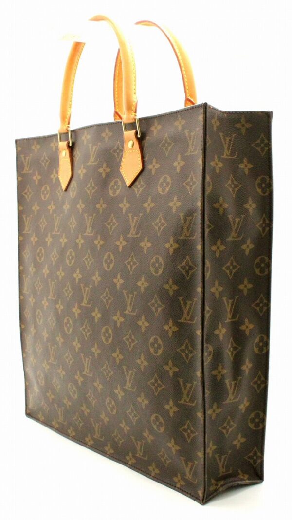 11671198 1 Louis Vuitton Monogram Sac Plat Tote Bag Canvas Brown