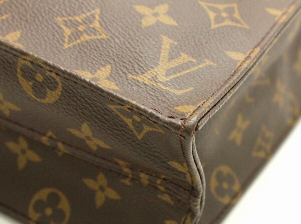 11671198 2 Louis Vuitton Monogram Sac Plat Tote Bag Canvas Brown