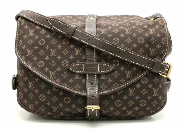 11671204 Louis Vuitton Monogram Saumur 30 Shoulder Bag Canvas Brown