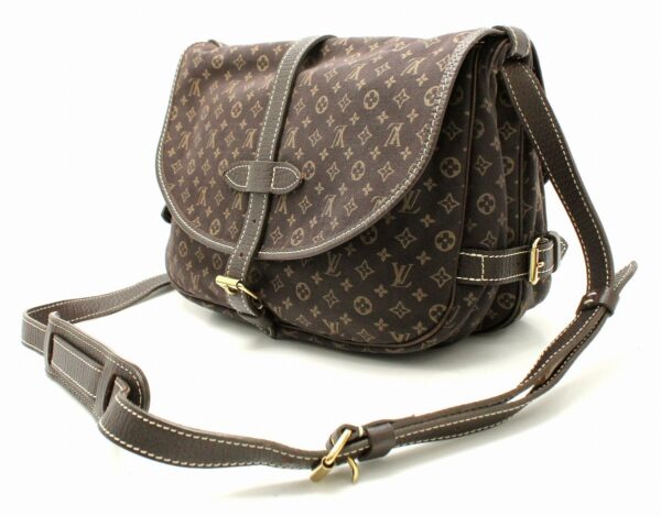 11671204 1 Louis Vuitton Monogram Saumur 30 Shoulder Bag Canvas Brown