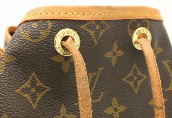 11671207 5 Louis Vuitton Monogram Noe Shoulder Bag Canvas Brown