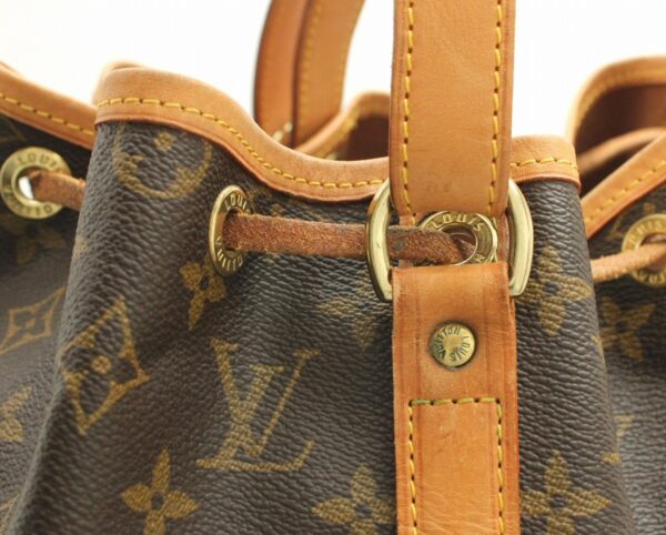 11671207 6 Louis Vuitton Monogram Noe Shoulder Bag Canvas Brown