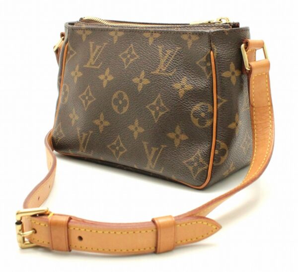 11671219 1 Louis Vuitton Monogram Viva Cite PM Shoulder Bag Canvas Brown