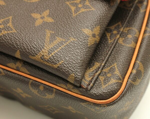 11671219 2 Louis Vuitton Monogram Viva Cite PM Shoulder Bag Canvas Brown