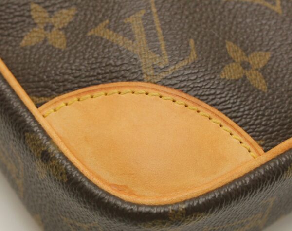 11671220 2 Louis Vuitton Monogram Danube Shoulder Bag Canvas Brown