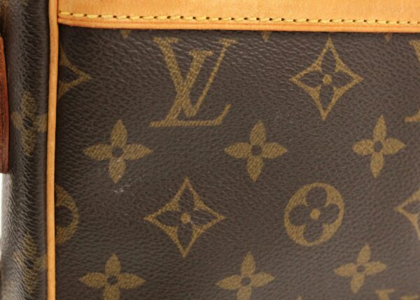 11671220 7 Louis Vuitton Monogram Danube Shoulder Bag Canvas Brown