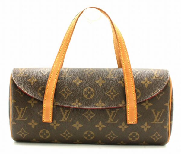 11671222 Louis Vuitton Monogram Sonatine Handbag Canvas Brown