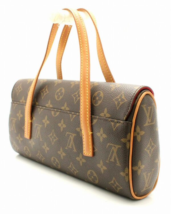 11671222 1 Louis Vuitton Monogram Sonatine Handbag Canvas Brown