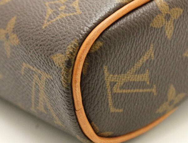 11671222 2 Louis Vuitton Monogram Sonatine Handbag Canvas Brown