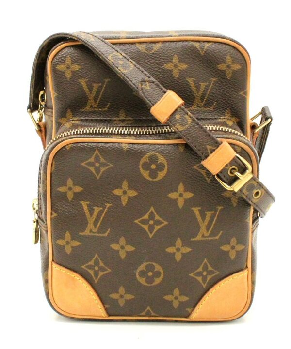 11671223 Louis Vuitton Monogram Amazon Shoulder Bag Canvas Brown