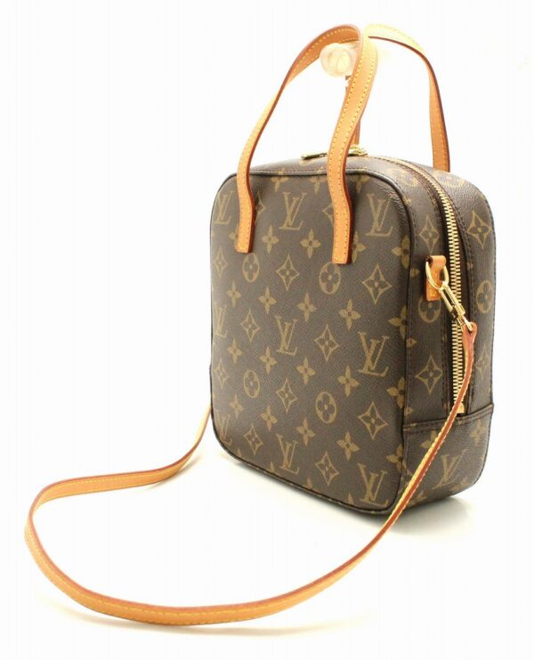 11671224 1 Louis Vuitton Monogram Spontini 2WAY Shoulder Bag Canvas Brown