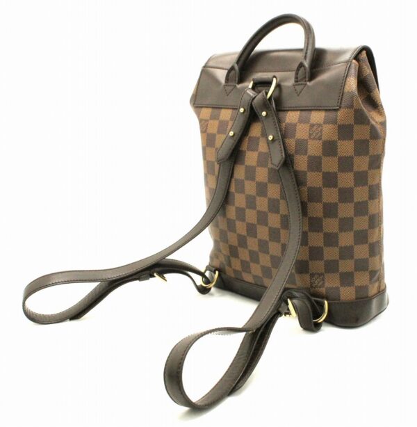 11671225 1 Louis Vuitton Damier Soho Rucksack Canvas Brown