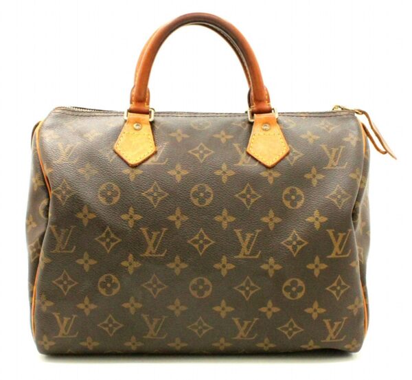 11671226 Louis Vuitton Monogram Speedy 30 Handbag Canvas Brown