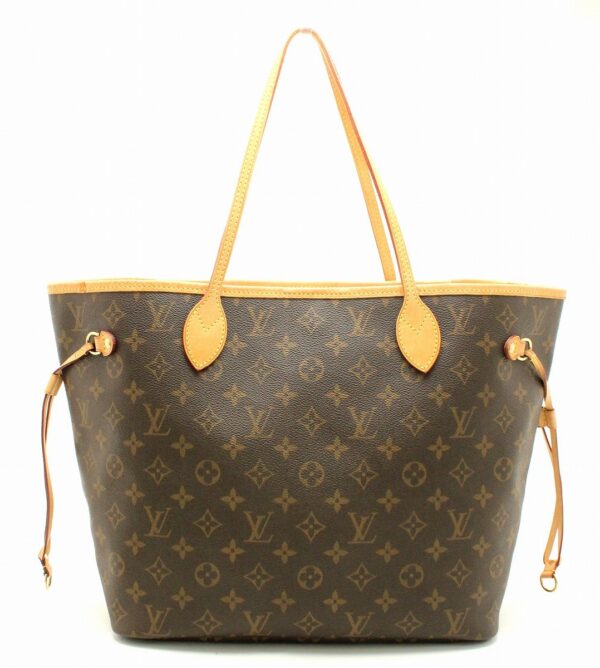 11671241 Louis Vuitton Monogram Neverfull MM Tote Bag Canvas Brown