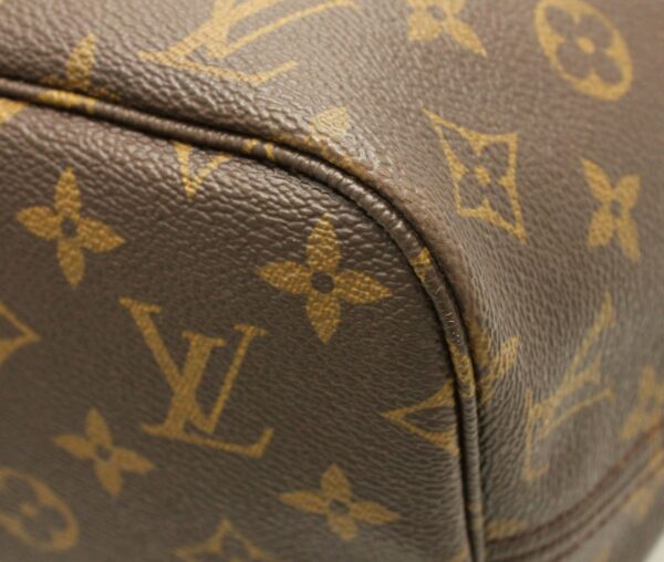 11671241 2 Louis Vuitton Monogram Neverfull MM Tote Bag Canvas Brown