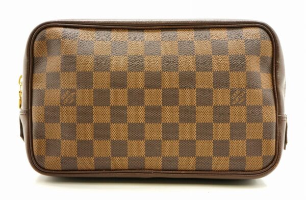 11671263 Louis Vuitton Damier True Toilet Pouch Canvas Brown