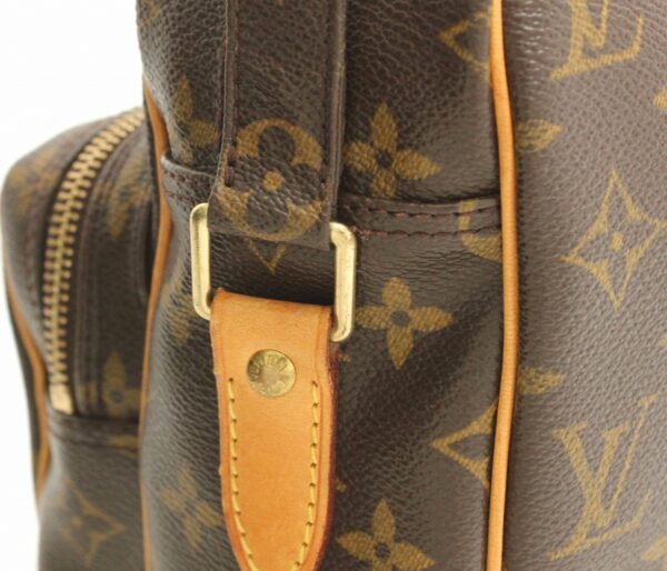 11671269 6 Louis Vuitton Monogram Nile Shoulder Bag Canvas Brown