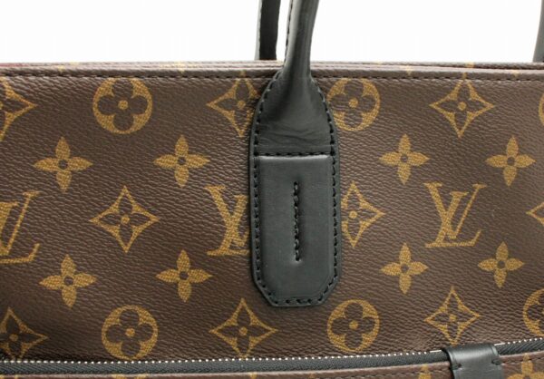 11671314 6 Louis Vuitton Macassar 7 DW Business Bag Leather Brown