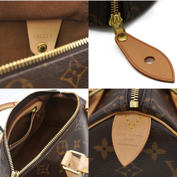 11801 00 Louis Vuitton Speedy 25 Handbag Monogram Brown