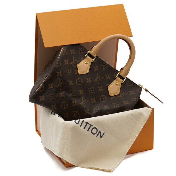 11801 6 Louis Vuitton Speedy 25 Handbag Monogram Brown