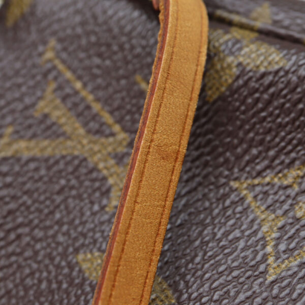 1186 8 Louis Vuitton Pochette Accessory Pouch Monogram Canvas Brown