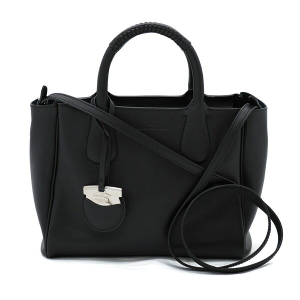 11891 1 Ferragamo 2way Bag Handbag Nolita