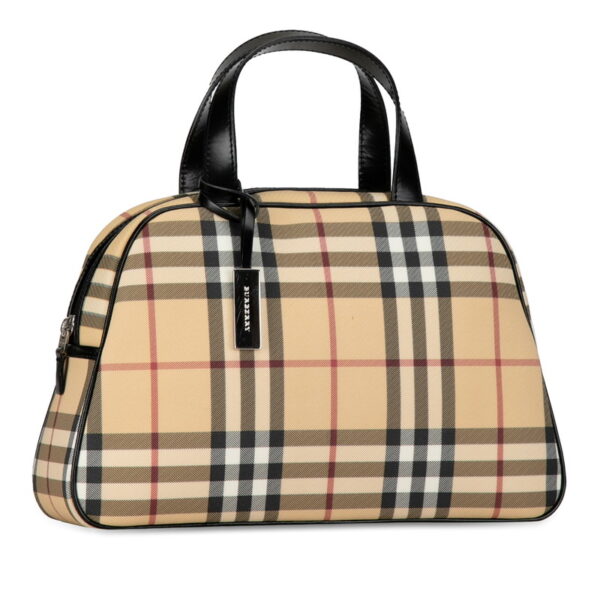 11fe4kzhtpuz2lbp 2 Burberry Nova Check Shoulder Bag Beige Black