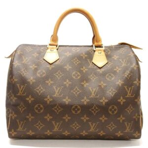 1200166928100041 Louis Vuitton Flower Tote Shoulder Bag Canvas Leather Brown