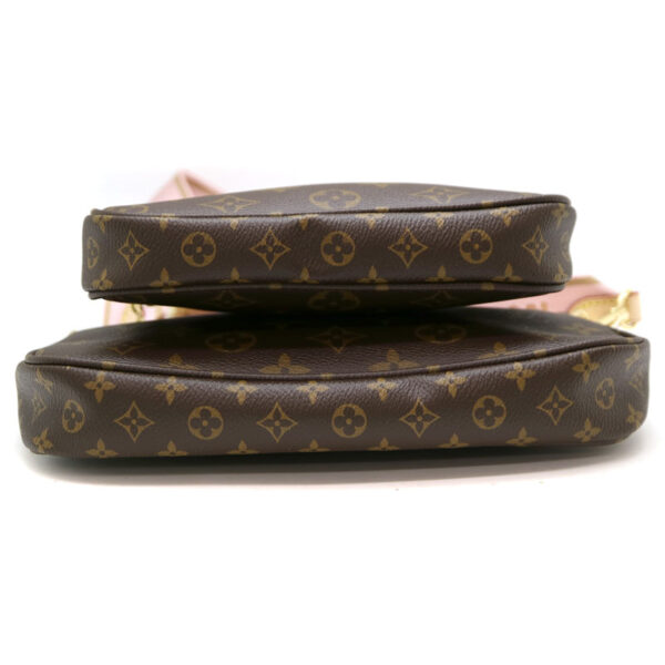 1227 Louis Vuitton Multi Pochette Accessory Monogram Canvas Brown