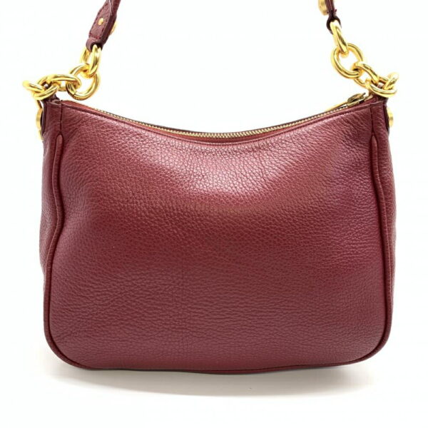 1240001035384 4 Furla 2Way Shoulder Bag Leather Bordeaux Red