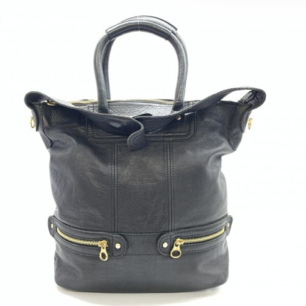 1240001035713 1 See By Chloe 2Way Handbag Leather Black