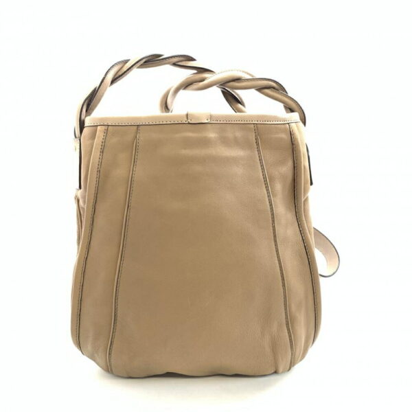 1240001038281 3 Chloe Drawstring Bag Shoulder Bag Leather Beige