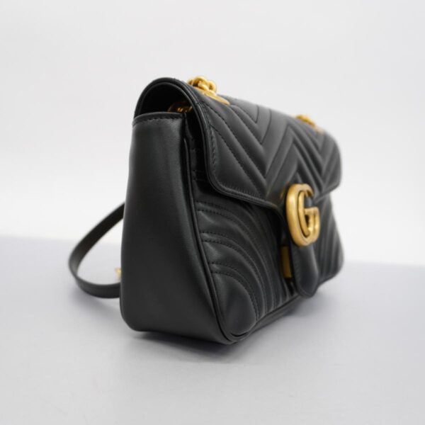 1240001040597 2 Gucci GG Marmont Shoulder Bag Black