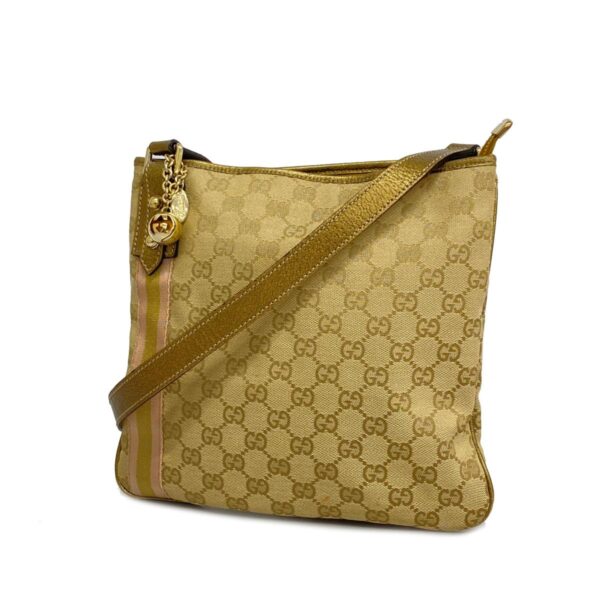 1240001043582 1 Gucci GG Shoulder Bag Beige