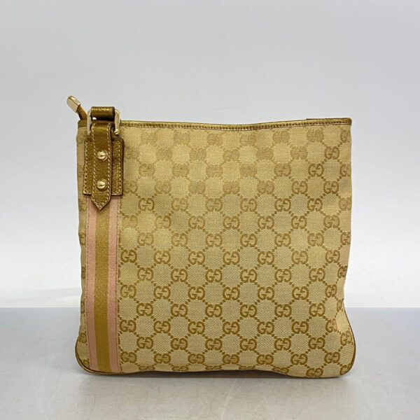 1240001043582 12 Gucci GG Shoulder Bag Beige