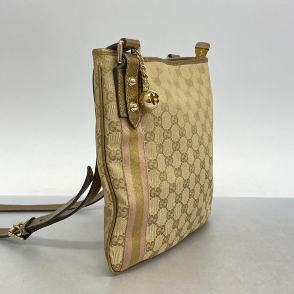 1240001043582 2 Gucci GG Shoulder Bag Beige