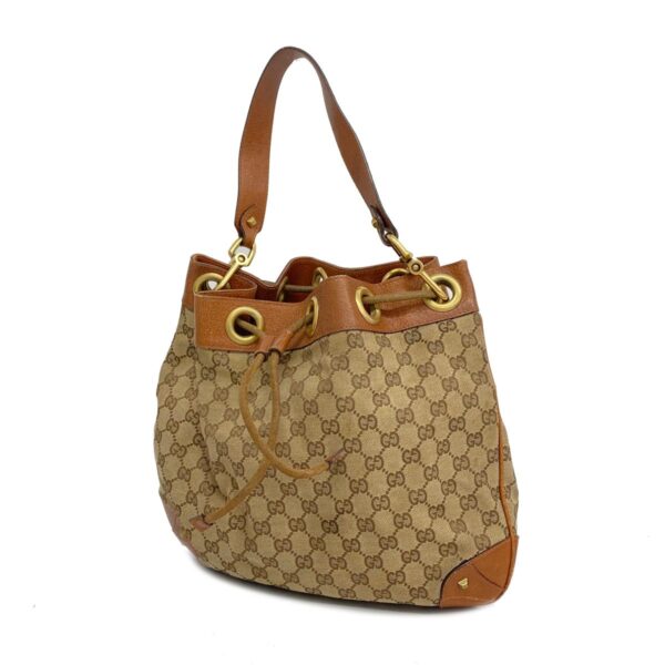 1240001044694 1 Gucci GG Shoulder Bag Brown