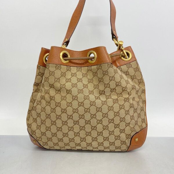 1240001044694 13 Gucci GG Shoulder Bag Brown