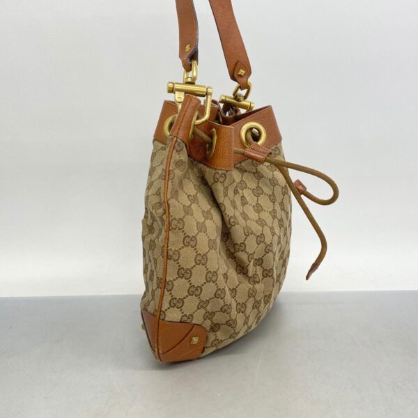 1240001044694 2 Gucci GG Shoulder Bag Brown