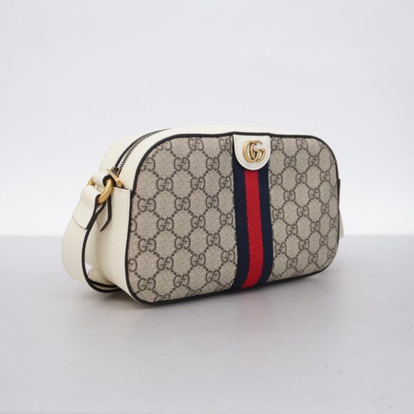 1240001046864 2 Gucci GG Shoulder Bag Beige White