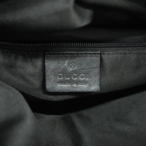 1240001048943 5 Gucci GG Nylon Rucksack Black