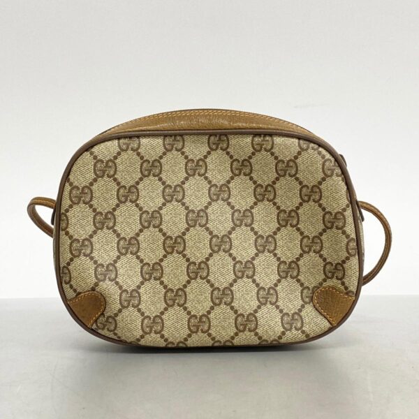 1240001049138 10 Gucci GG Supreme Sherry Line Shoulder Bag Brown