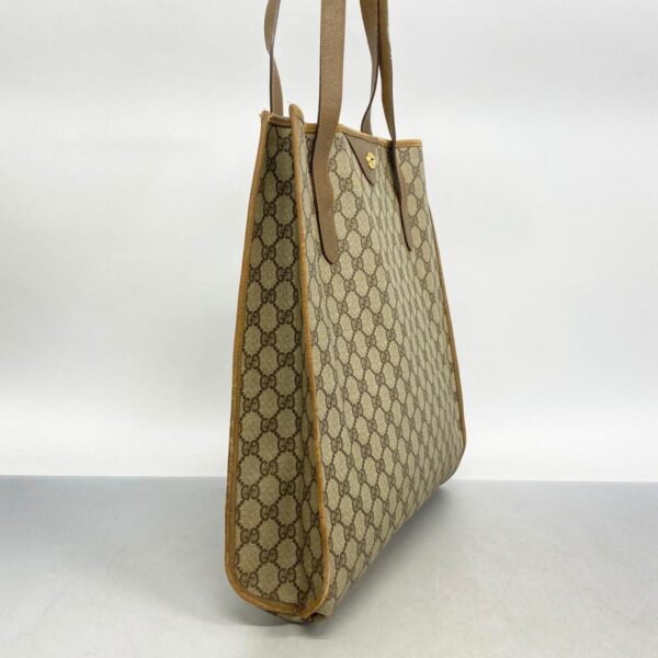 1240001049140 2 Gucci GG Supreme Tote Bag Brown