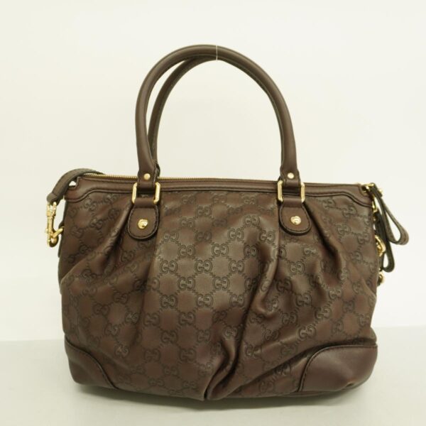 1240001049188 14 Gucci Guccisima 2Way Bag Brown